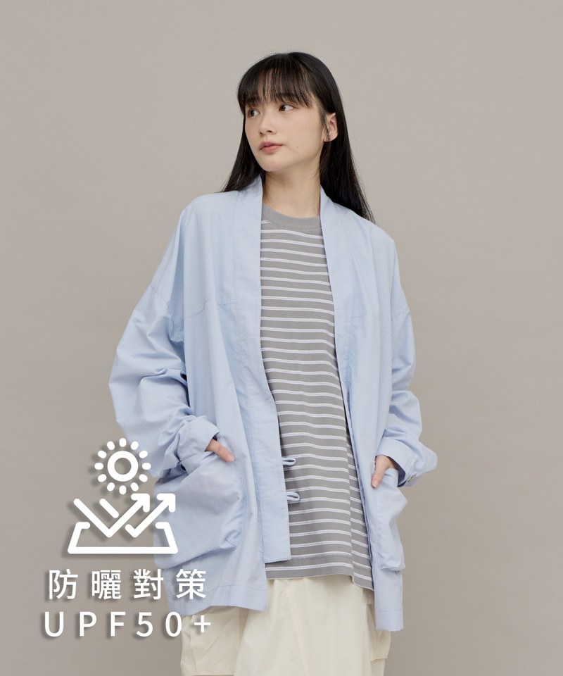 PLN1112-241 Oversize 和風抗UV外套