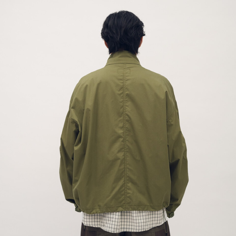 薄款短版軍風外套