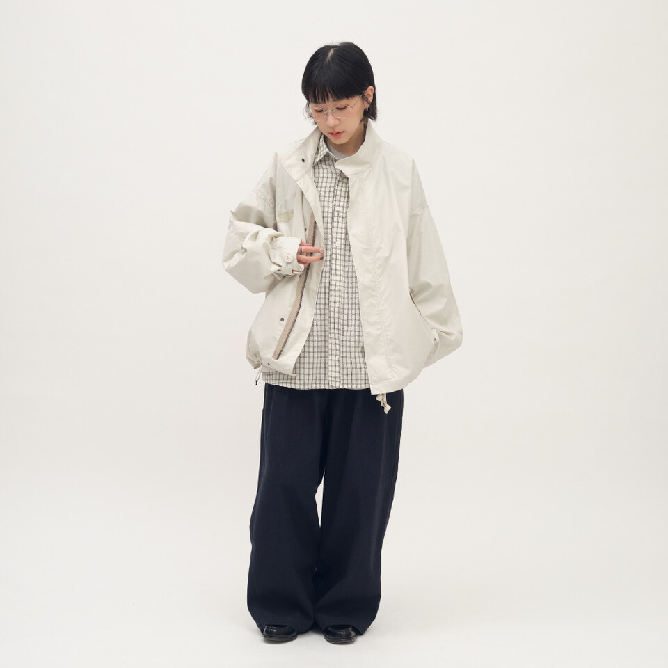 薄款短版軍風外套