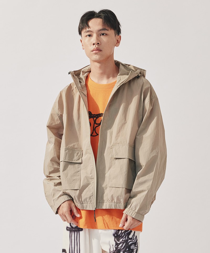 防潑水尼龍戶外裝備外套
