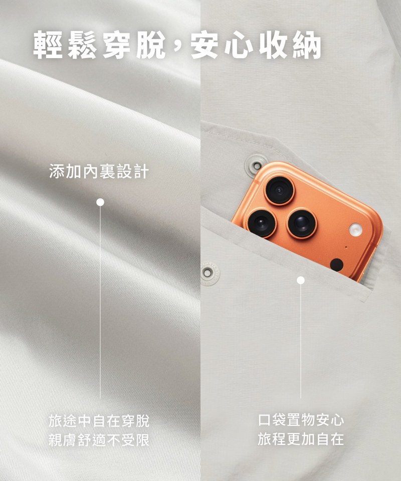 TABI [旅] 世界走輕旅機能外套