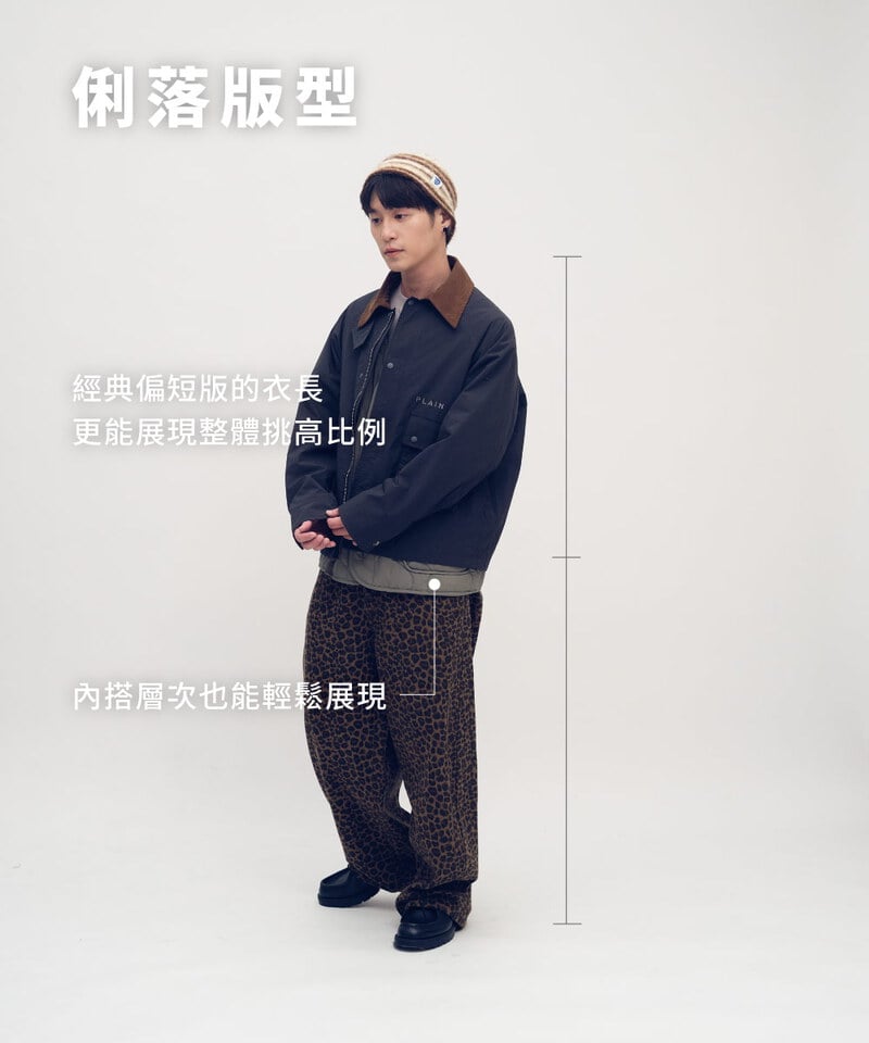 抗撕裂多口袋短版狩獵外套