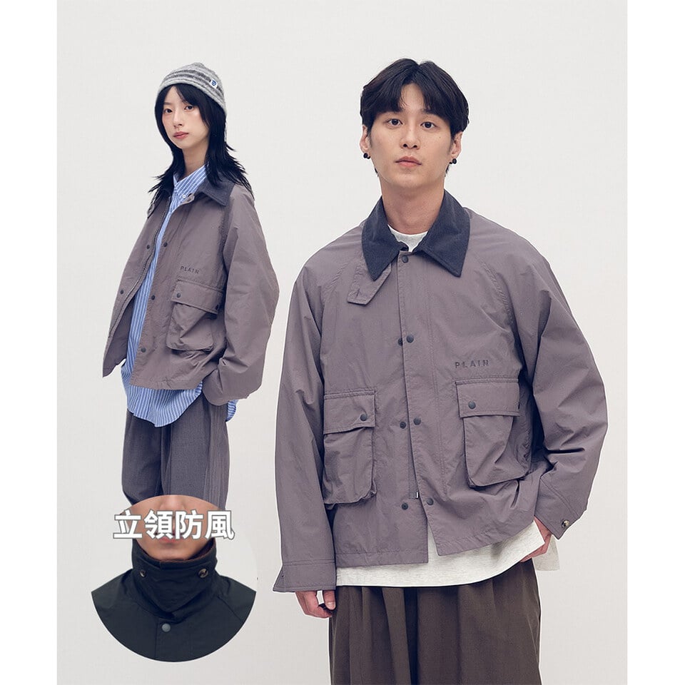 PLN1192-252 抗撕裂多口袋短版狩獵外套