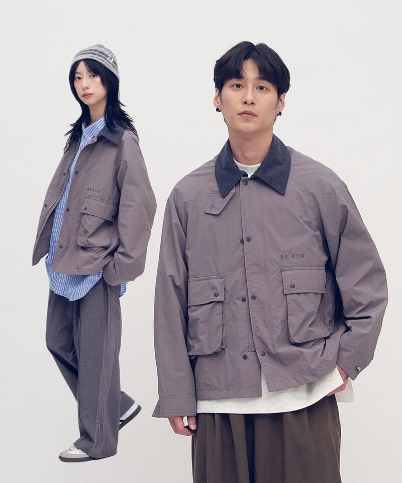 PLN1192-252 抗撕裂多口袋短版狩獵外套