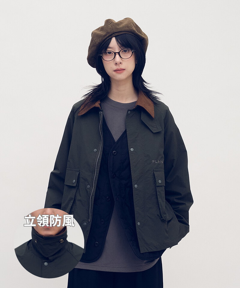 PLN1192-252 抗撕裂多口袋短版狩獵外套