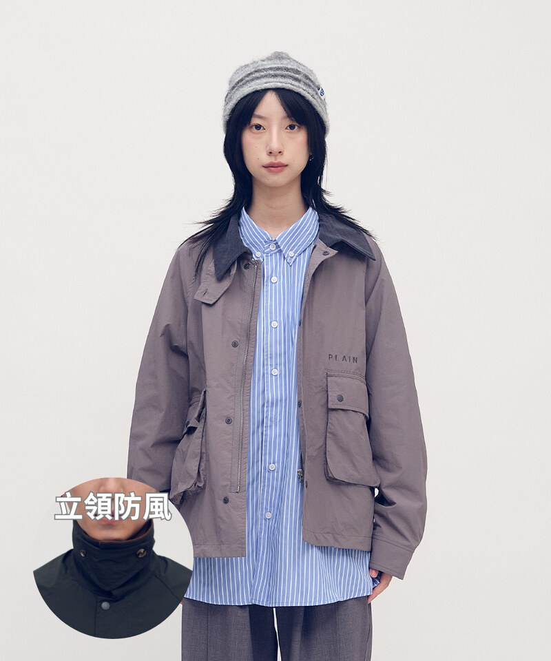 PLN1192-252 抗撕裂多口袋短版狩獵外套