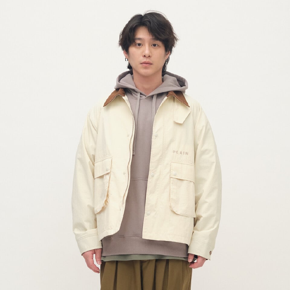 抗撕裂多口袋短版狩獵外套