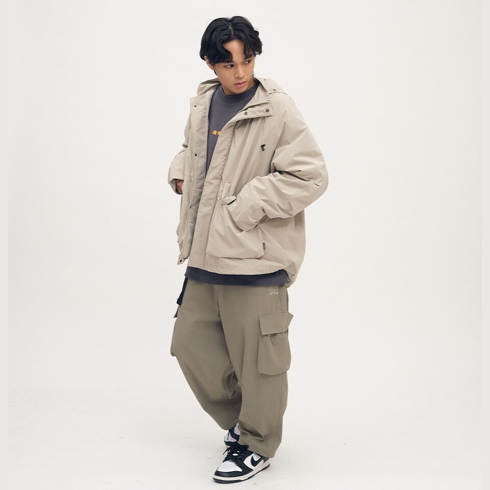 PLN1194-252 軟殼裏刷毛曠野外套