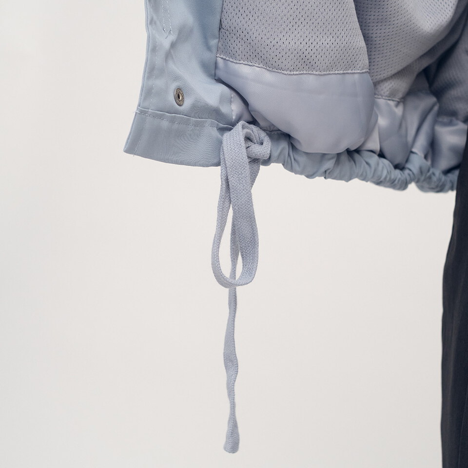 多口袋立領鋪棉外套