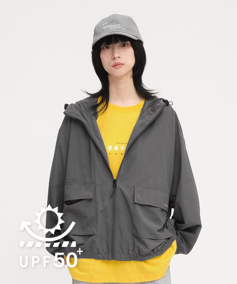PLN1198-252 【預購】YOBI抗UV防曬外套–百搭線