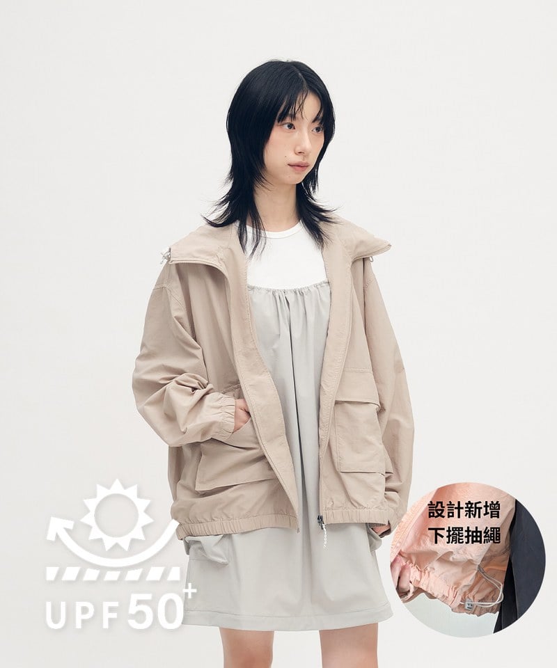PLN1198-252 YOBI抗UV防曬外套–百搭線