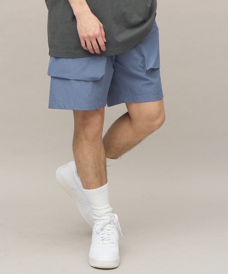 吸濕排汗立體口袋短褲