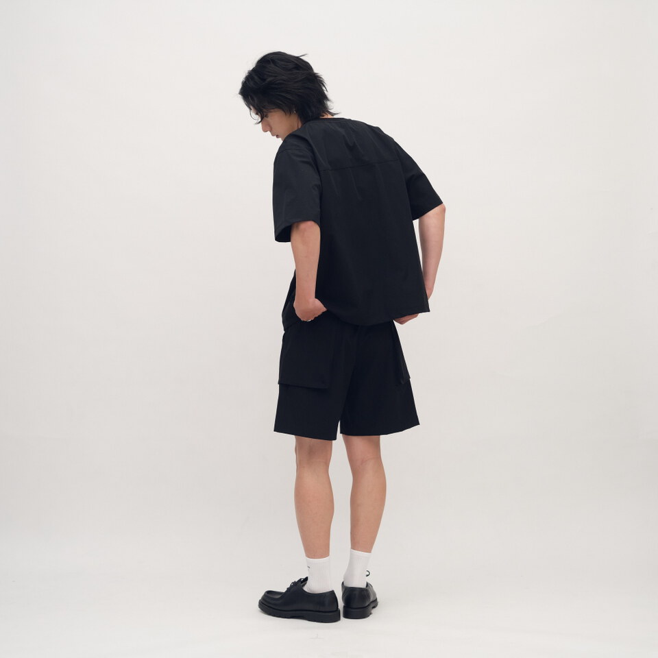 吸濕快乾立體口袋短褲