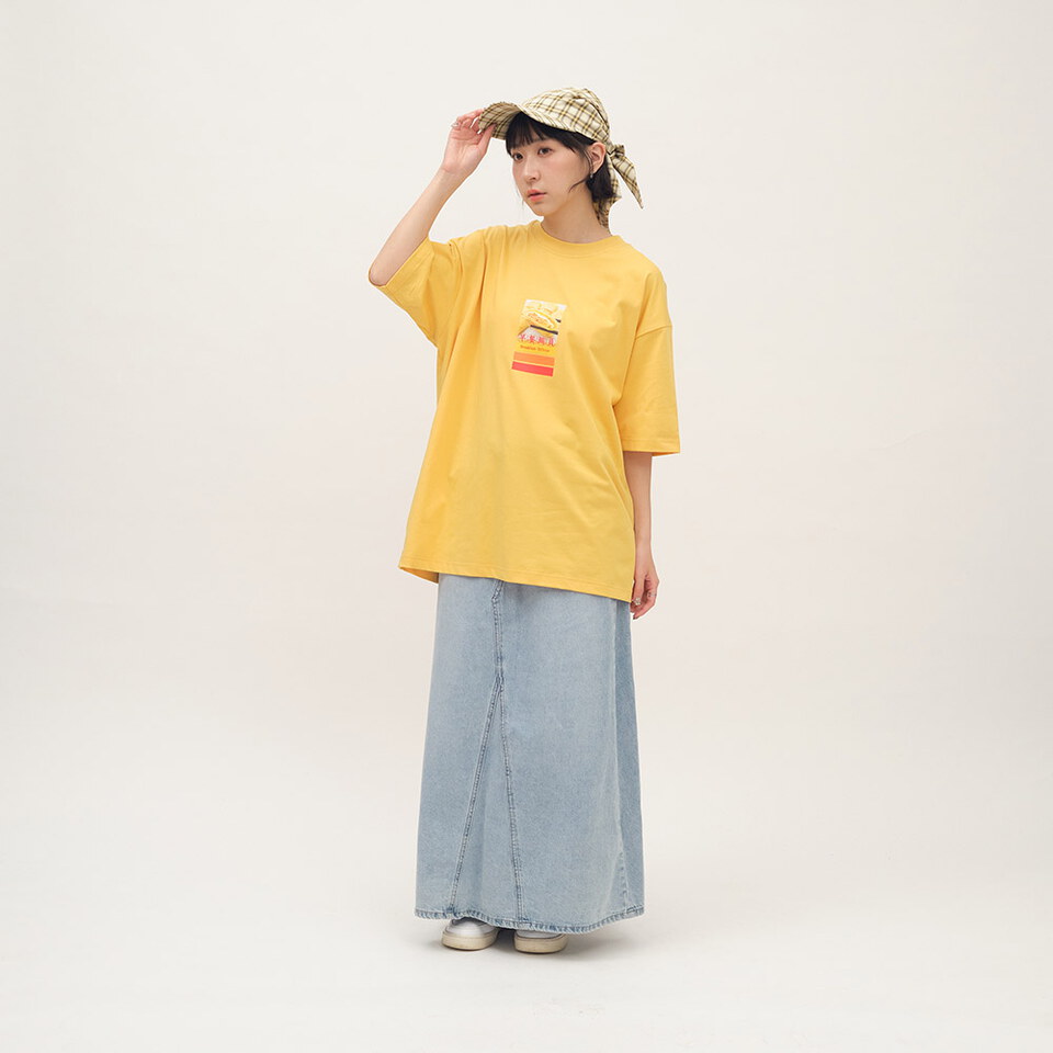 PLN2325-261 格紋頭巾帽