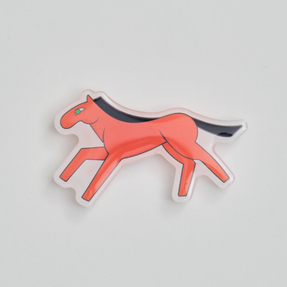 PLN2620-261 馬到成功磁鐵徽章