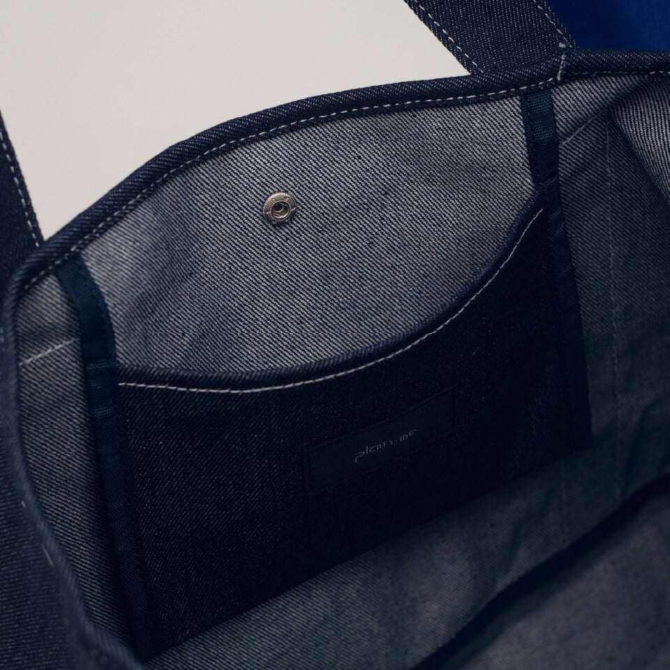 PLAIN 丹寧/帆布Tote包 (大)