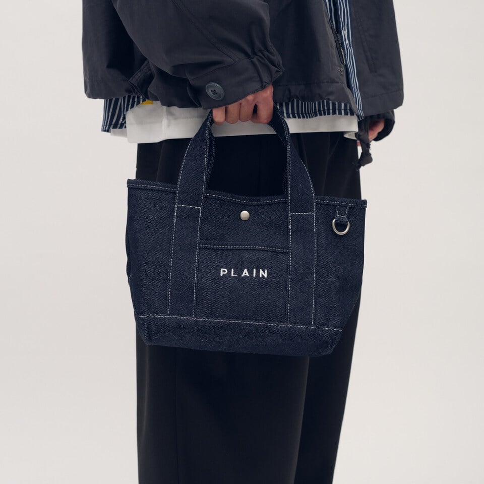 PLAIN 丹寧/帆布Tote包 (小)