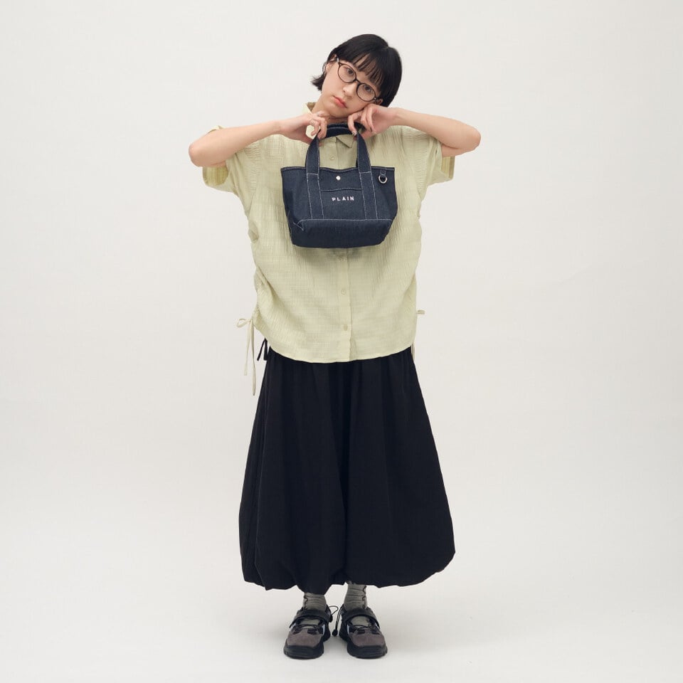 PLAIN 丹寧/帆布Tote包 (小)