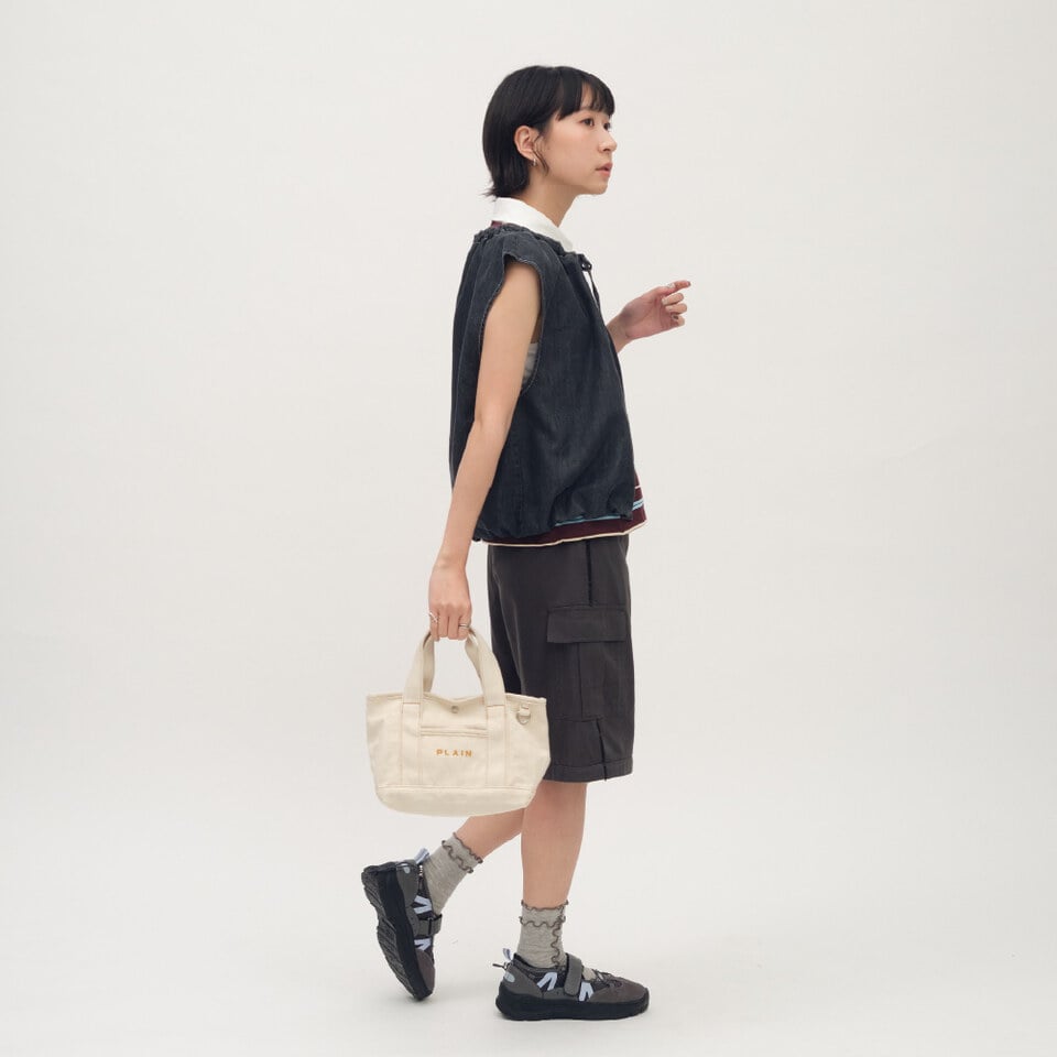 PLAIN 丹寧/帆布Tote包 (小)