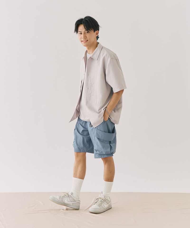 防潑水短袖襯衫