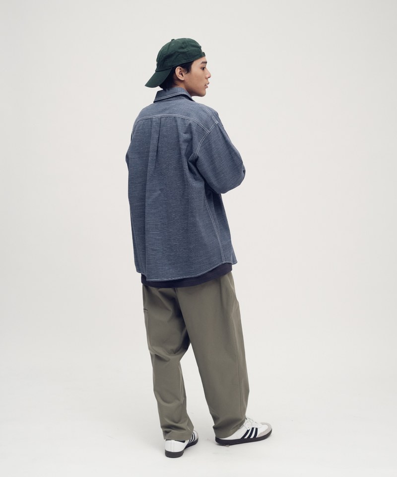 竹節棉細織襯衫