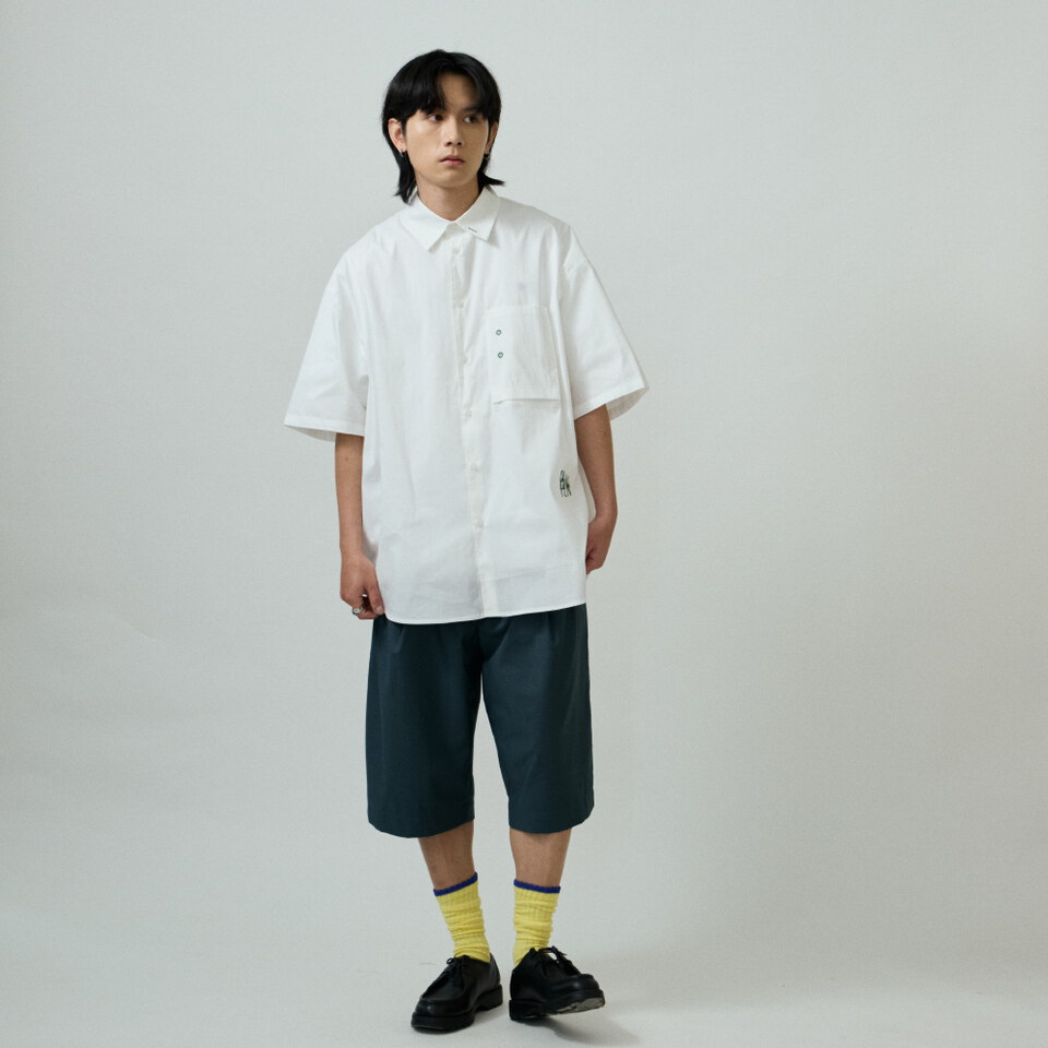 clip by clip OVERSIZE短袖襯衫