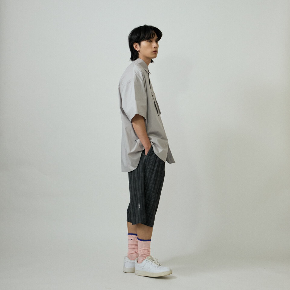 clip by clip OVERSIZE短袖襯衫