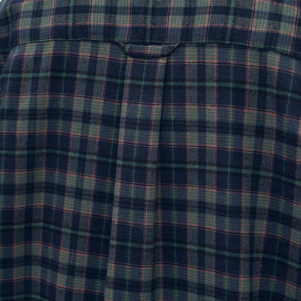 PLN3378-252 PLAIN格紋口袋襯衫