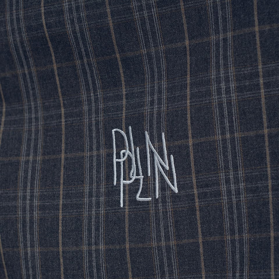 PLN3383-261 clip by clip 西料OVERSIZE口袋襯衫