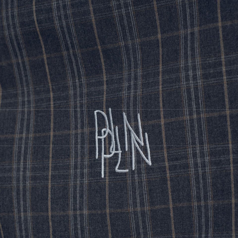 PLN3383-261 clip by clip 西料OVERSIZE口袋襯衫