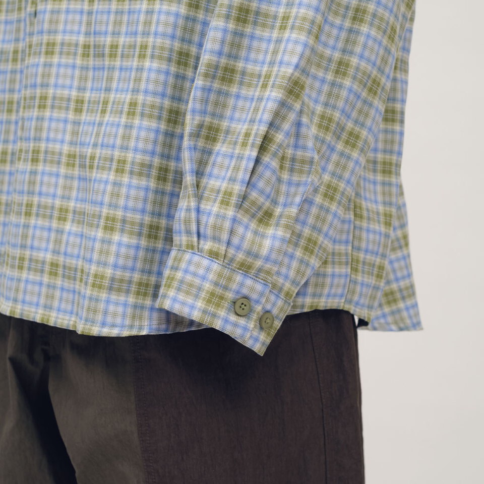 clip by clip OVERSIZE謎樣格紋襯衫