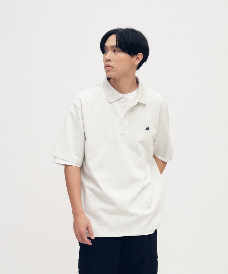 機車刺繡POLO衫
