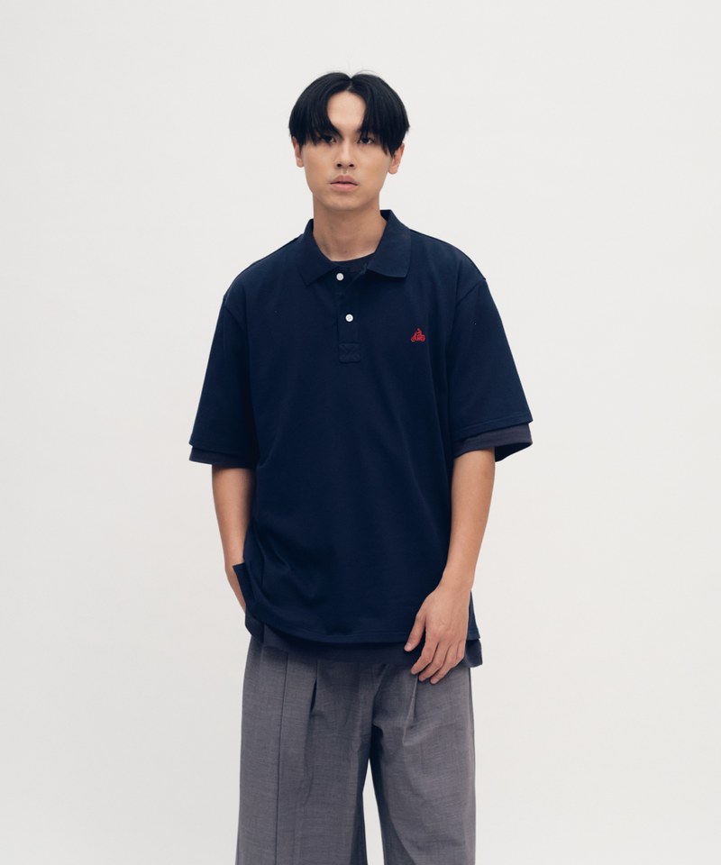 機車刺繡POLO衫