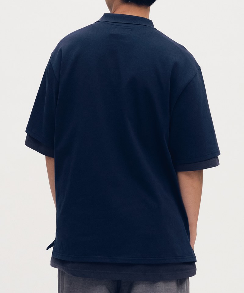 機車刺繡POLO衫