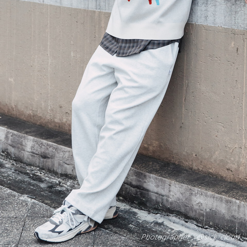 小P社長直筒棉褲