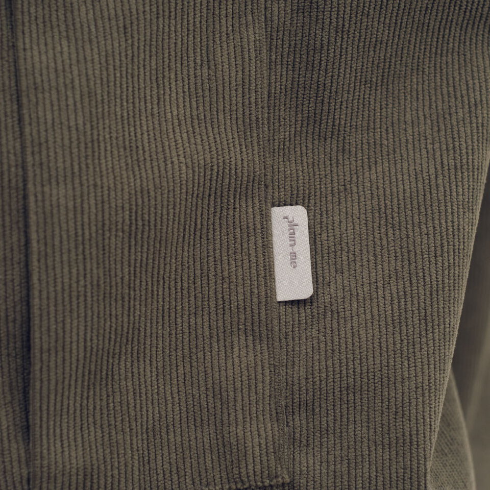 PLN4014-261 復古條絨口袋錐形長褲