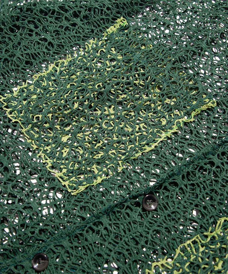 蕾絲開襟襯衫 cobweb lace shirt