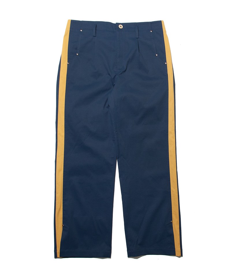 拼接休閒長褲 spliced slacks