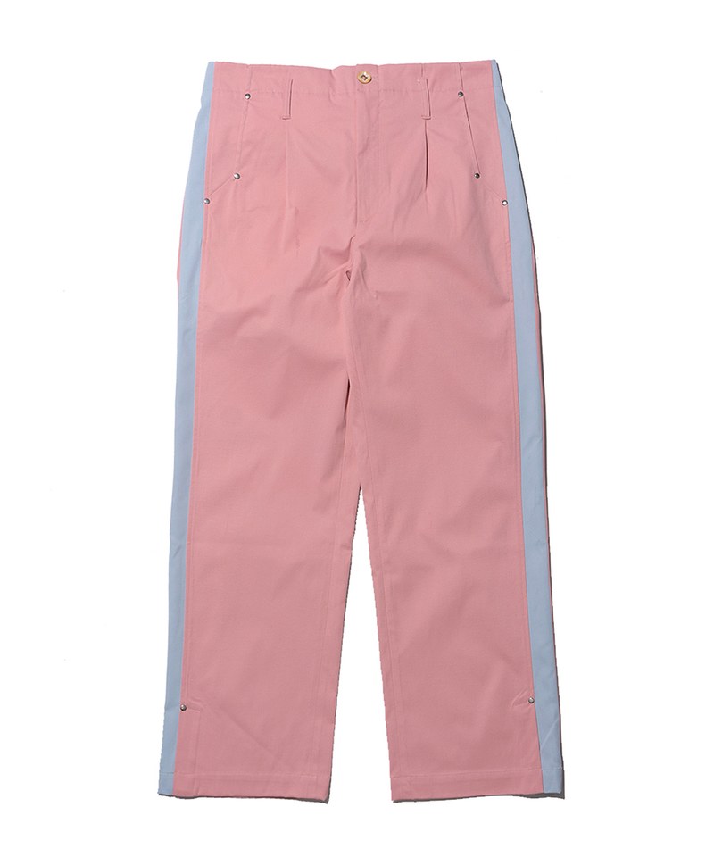 拼接休閒長褲 spliced slacks