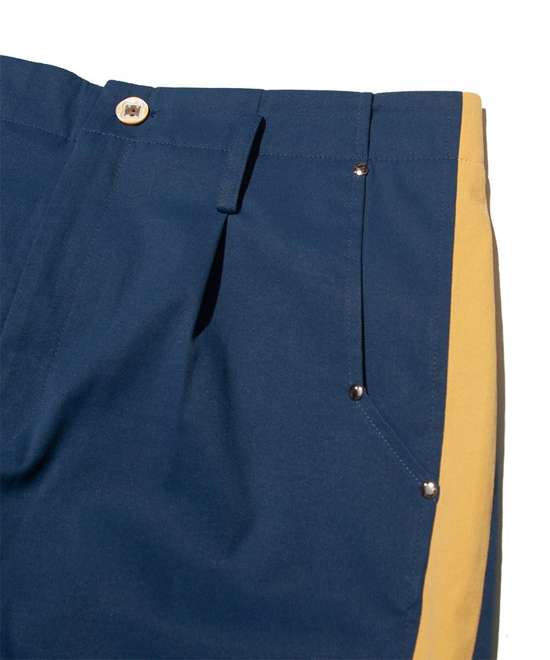拼接休閒長褲 spliced slacks