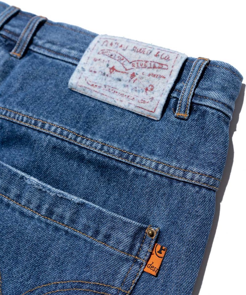 水洗牛仔褲 P jeans