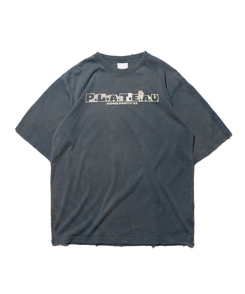 PLT99162 水洗破壞短TEE washed tee-03