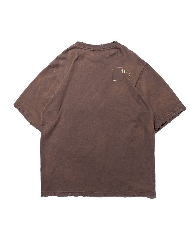 水洗破壞短TEE washed tee-03