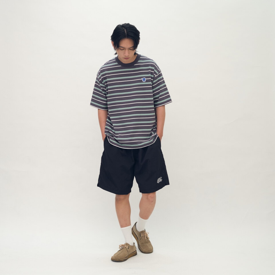 小P社長條紋短袖TEE