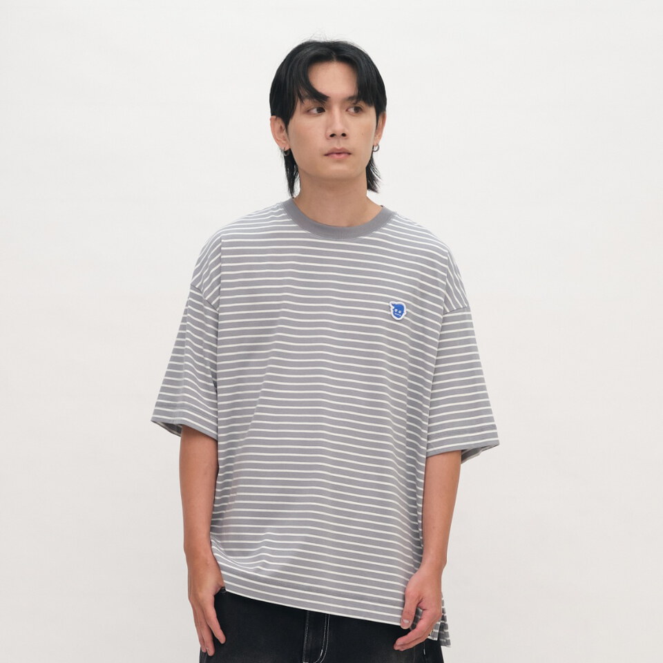 小P社長條紋TEE