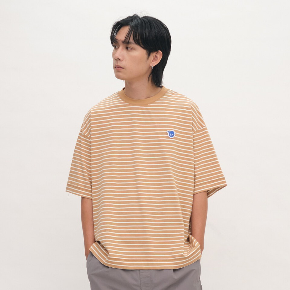 小P社長條紋TEE