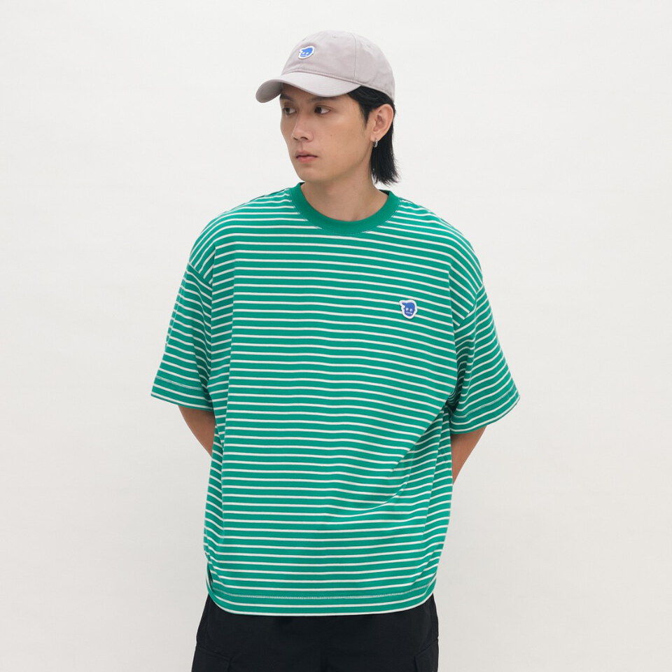 小P社長條紋TEE