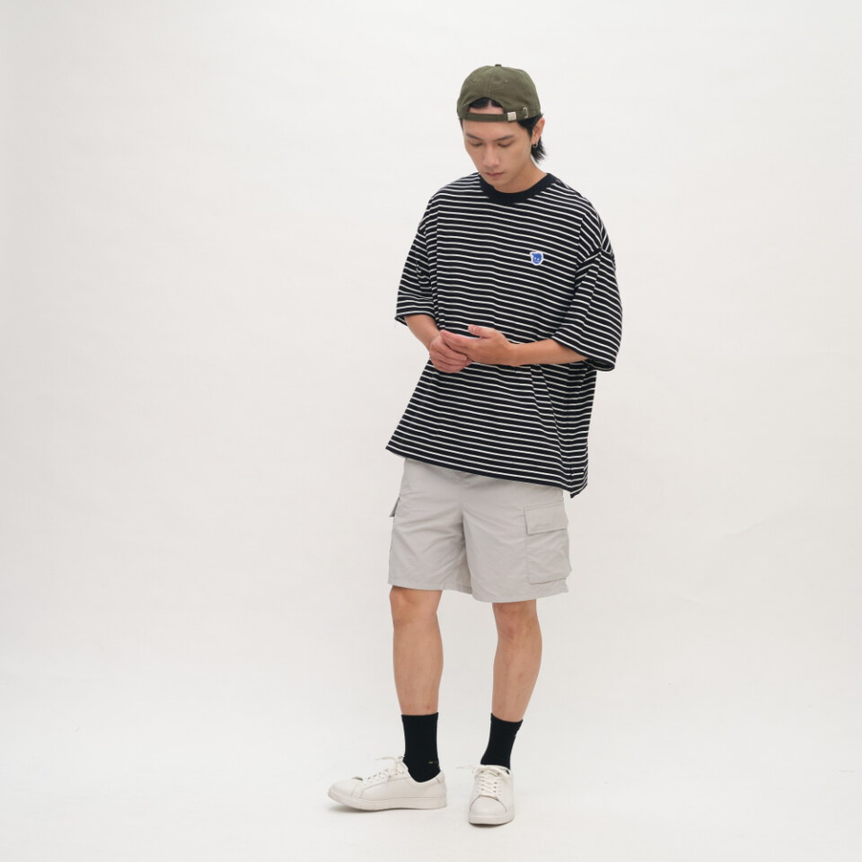 小P社長條紋TEE