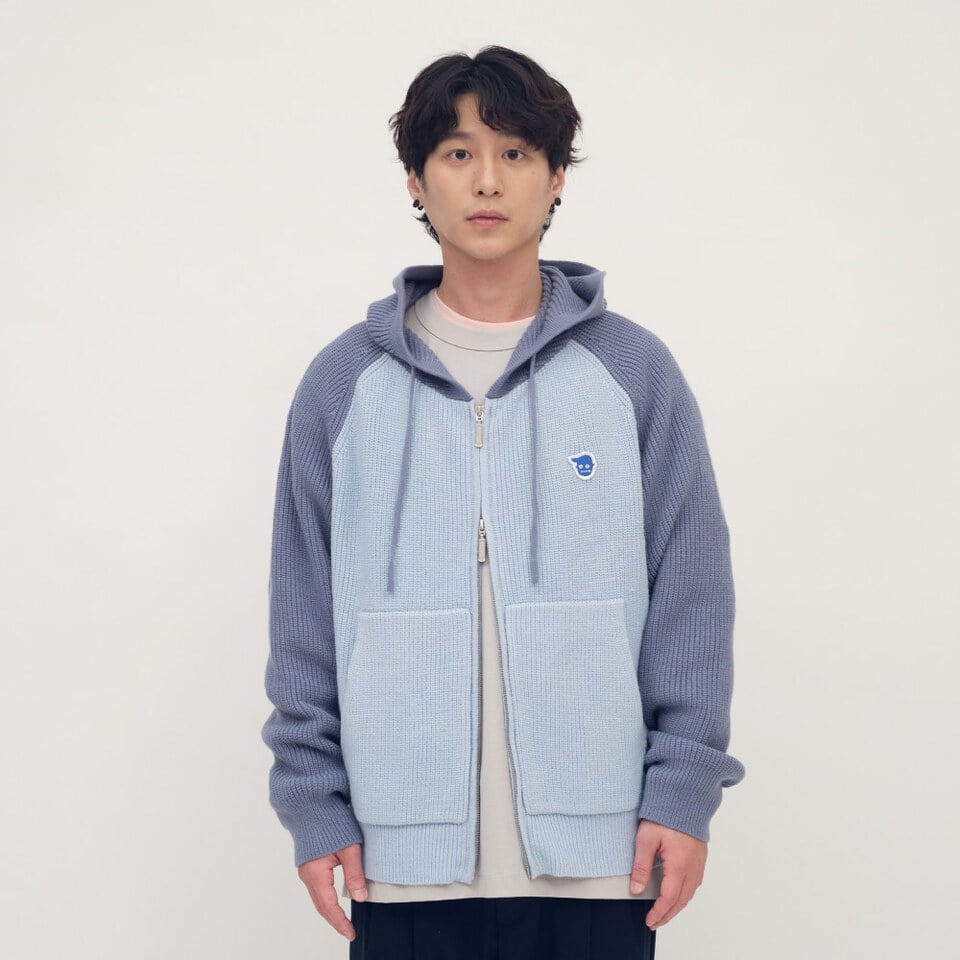 PPP0302-261 小P社長連帽針織外套