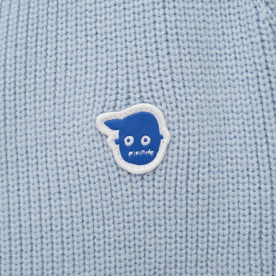 小P社長連帽針織外套